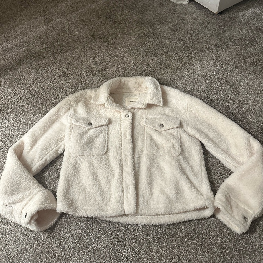 Thread & Supply White Shacket